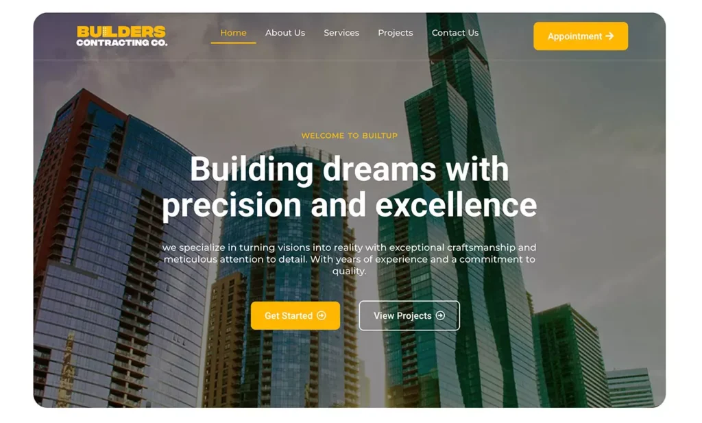 WebSite-Samples-contractor